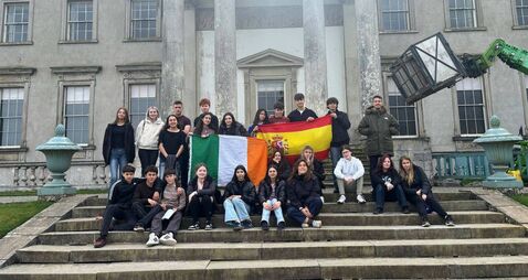 PHOTOS: Laois students pair up with their European counterparts