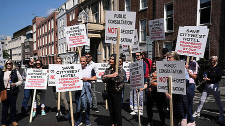 Citywest Hotel sale: Two protests planned on Sunday by residents group