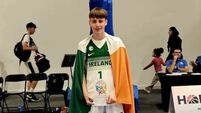 Branagan serves up strong showing for Ireland in Under 14 Four Nations 