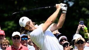 Tommy Fleetwood denied first PGA Tour win on last hole at Travelers Championship