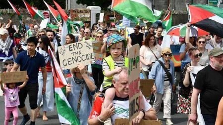 Rally in Portlaoise hears calls for peace in Palestine