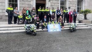 Little Blue Heroes welcomed to Leinster House