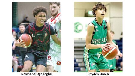 Portlaoise pair Umeh and Ogedegbe set to line out for Ireland Under 17s