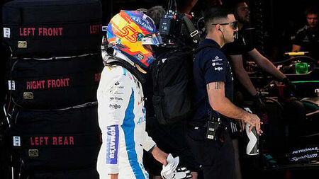 Austrian Grand Prix delayed after Carlos Sainz’s car catches fire