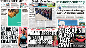 What the papers say: Tuesday's front pages What the papers say: Tuesday's front pages