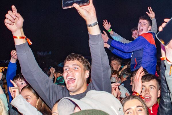 The boys had a great time at last year's Folly Festival The boys had a great time at last year's Folly Festival