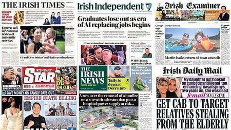 What the papers say: Thursday's front pages