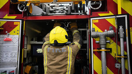 Crews from Waterford Fire Service attend another large fire in the city
