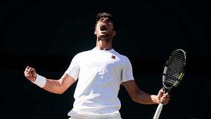 Carlos Alcaraz roars into another Wimbledon final to keep hat-trick bid alive Carlos Alcaraz roars into another Wimbledon final to keep hat-trick bid alive