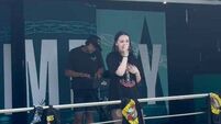 Athy singer Katie performs at Guns N’ Roses Wembley gig 