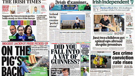 What the papers say: Thursday's front pages