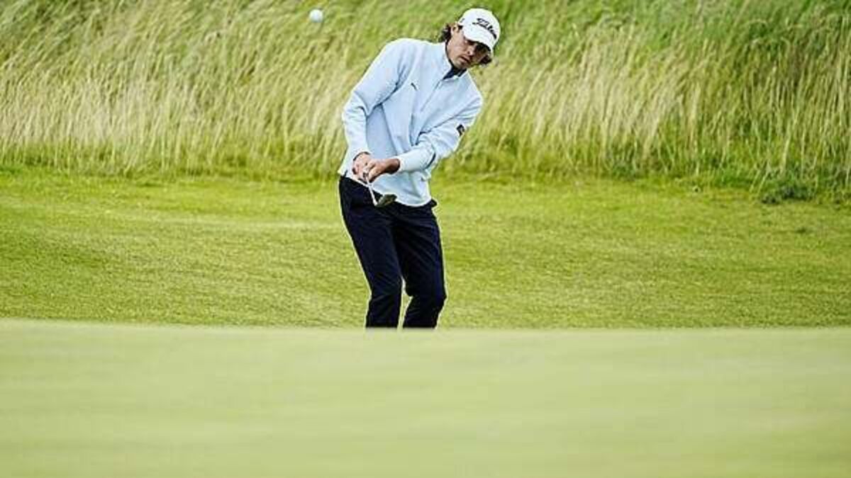 Jacob Skov Olesen overcomes major inexperience to set early lead at The Open