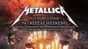 Metallica to release single-day tickets for Aviva Stadium shows
