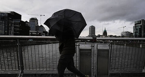 Rain and thunderstorm warning upgraded to status orange for some counties