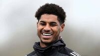 Marcus Rashford takes to the skies as Barcelona move appears close