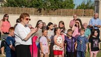 Songs for joy in O'Moore Place 