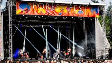 Saturday’s line-up at Forest Fest in Emo
