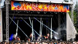 Friday’s line-up at Forest Fest in Emo
