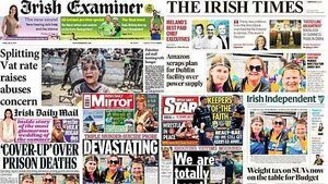 What the papers say: Friday's front pages What the papers say: Friday's front pages