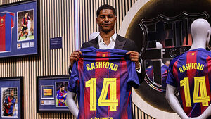 Marcus Rashford makes Barcelona debut during friendly win in Japan Marcus Rashford makes Barcelona debut during friendly win in Japan