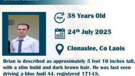 Concern growing for missing 38-year old Laois man