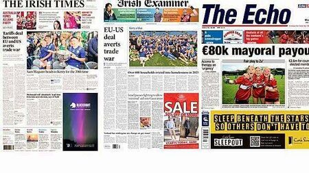 What the papers say: Monday's front pages