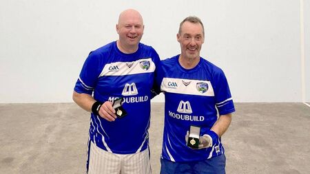 All-Ireland handball title for two Laois handballing greats