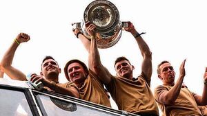 Pictures: Hundreds of fans welcome All-Ireland champions Kerry home Pictures: Hundreds of fans welcome All-Ireland champions Kerry home