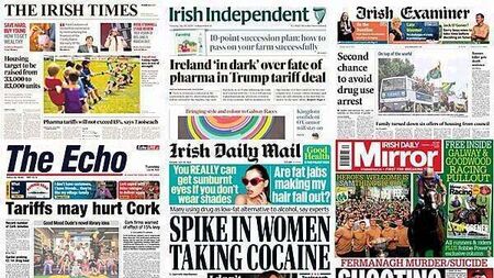 What the papers say: Tuesday's front pages