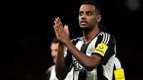 Eddie Howe admits he is not in ‘full control’ of Alexander Isak’s future