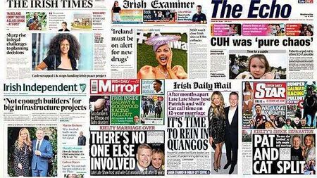 What the papers say: Wednesday's front pages