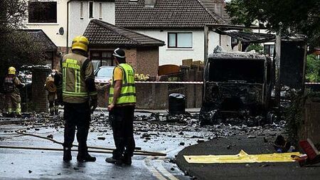 Lucan truck fire intensified by aerosol cans and fuel oils, firefighters say