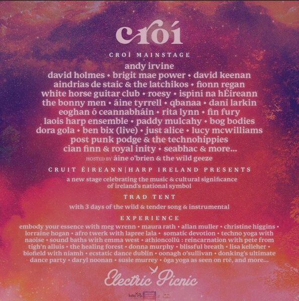The Croí is described as the soulful sanctuary at the heart of Electric Picnic The Croí is described as the soulful sanctuary at the heart of Electric Picnic
