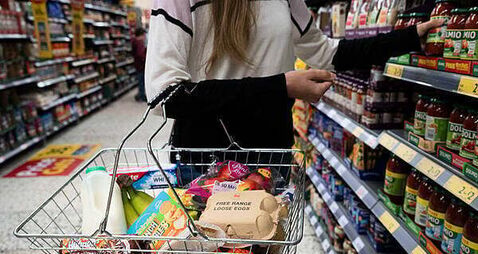 Food prices rise by 4.6% in the last 12 months