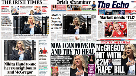 What the papers say: Friday's front pages
