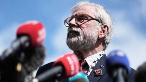 BBC faces criticism over delay in paying court-ordered damages to Gerry Adams BBC faces criticism over delay in paying court-ordered damages to Gerry Adams