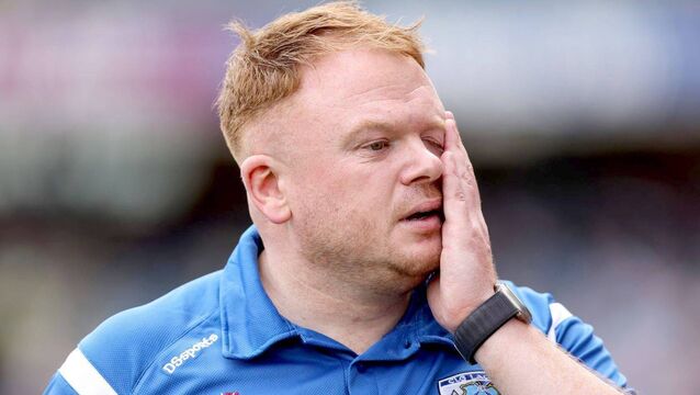 Reality strikes home for Laois manager Stephen Duff Photo: INPHO/Ben Brady <p>Reality strikes home for Laois manager Stephen Duff Photo: INPHO/Ben Brady</p>