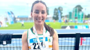 <p>Saragh Buggy won two silver medals at the National Seniors over the weekend</p>