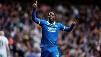 Djeidi Gassama brace puts much-changed Rangers in control against Viktoria Plzen