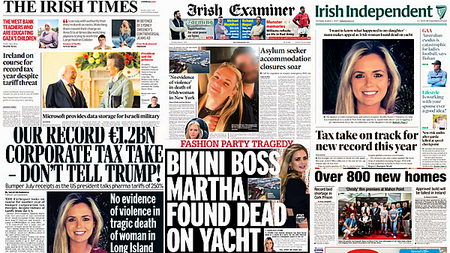 What the papers say: Thursday's front pages