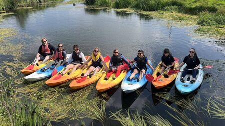 Fundraising canoe trips in Laois