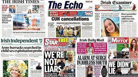What the papers say: Friday's front pages