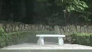 Stone bench stolen near Laois church