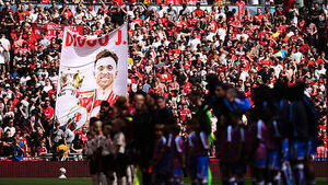Diogo Jota given touching tribute at Wembley ahead of Community Shield Diogo Jota given touching tribute at Wembley ahead of Community Shield
