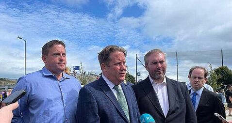 Minister dismisses criticisms of Dublin metro by billionaires O’Leary and Desmond