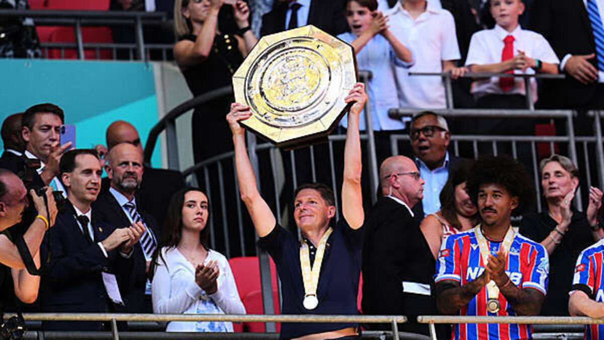 Oliver Glasner says Community Shield win gives Palace ‘feeling you can’t buy’