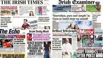 What the papers say: Monday's front pages