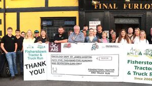 Fisherstown Run presents over €55,000 to hospital