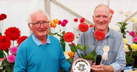 Laois man comes up smelling of roses at the Tullamore Show