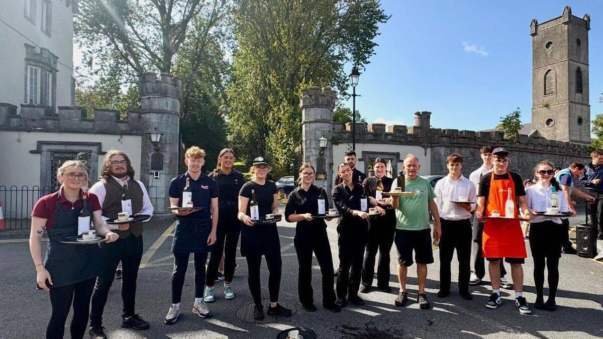 Fastest waiters in Laois town!